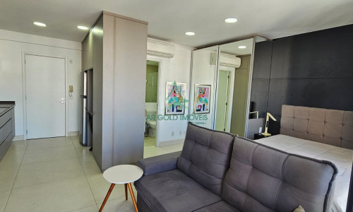Apartamento à Venda na Vila Nova Conceição | 40m² | 1 Dormitório | Mobiliado | Varanda | 1 Vaga