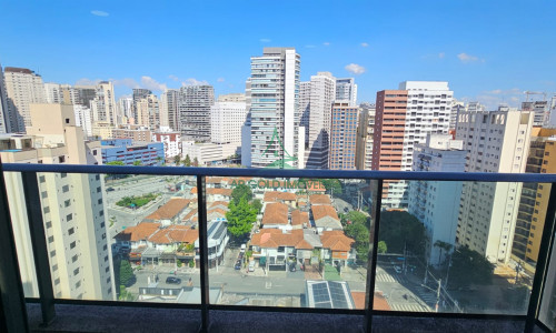 Apartamento à Venda na Vila Nova Conceição | 40m² | 1 Dormitório | Mobiliado | Varanda | 1 Vaga