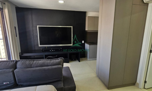 Apartamento à Venda na Vila Nova Conceição | 40m² | 1 Dormitório | Mobiliado | Varanda | 1 Vaga