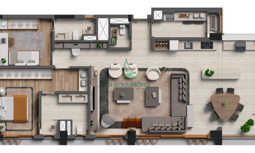 Apartamento à Venda no Jardim América | 132m² | 3 Suítes | Alto Padrão | 2 Vagas | Esquina Jardyn