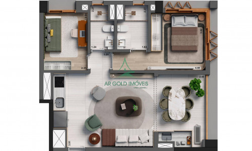 Apartamento à Venda no Jardim América | 132m² | 3 Suítes | Alto Padrão | 2 Vagas | Esquina Jardyn