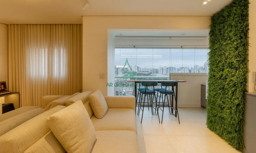 Apartamento à Venda na Barra Funda | 62m² | 1 Suíte | Mobiliado | Closet | 1 Vaga | Tendência