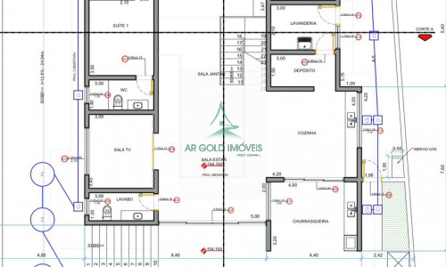 Casa em Condomínio no Parque Petrópolis | 380m² | 4 Suítes | Piscina | Porteira Fechada