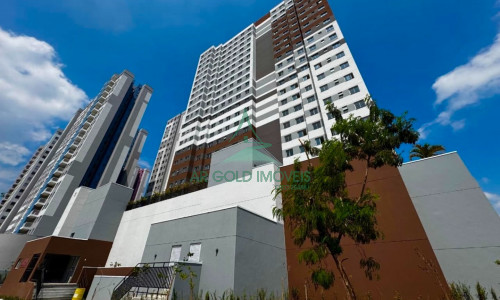 Apartamento à Venda no Jardim, Santo André | 35m² | 2 Quartos | Vista Livre | Cond. Tutto Jardim