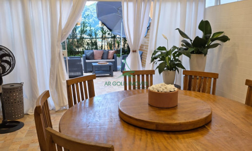 Apartamento Garden à Venda em Praia Grande | 110m² | 2 Quartos | 1 Suíte | 1 Vaga | Condomínio-Clube