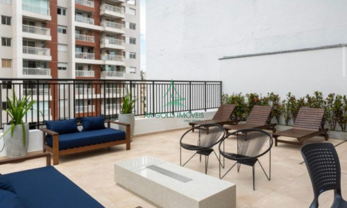 Studio à Venda no Centro | 23m² | 1 Suíte | Mobiliado | Varanda | To Be Free