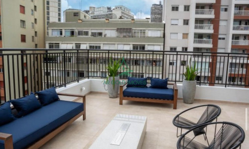 Studio à Venda no Centro | 23m² | 1 Suíte | Mobiliado | Varanda | To Be Free