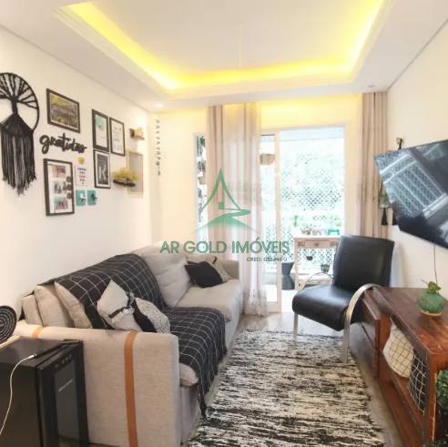 Apartamento à Venda no Jd. Marajoara | 61m² | 2 Quartos | 1 Suíte | Churrasqueira | 1 Vaga